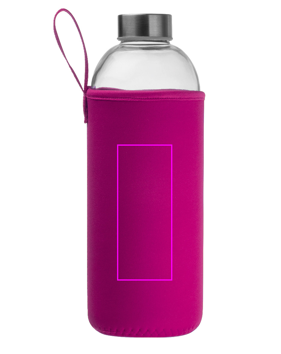 Butelka szklana z pokrowcem 1000 ml JESSICA