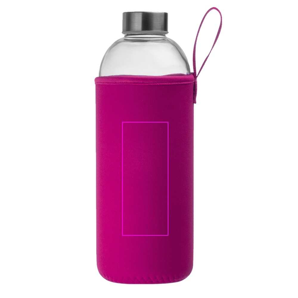 Butelka szklana z pokrowcem 1000 ml JESSICA