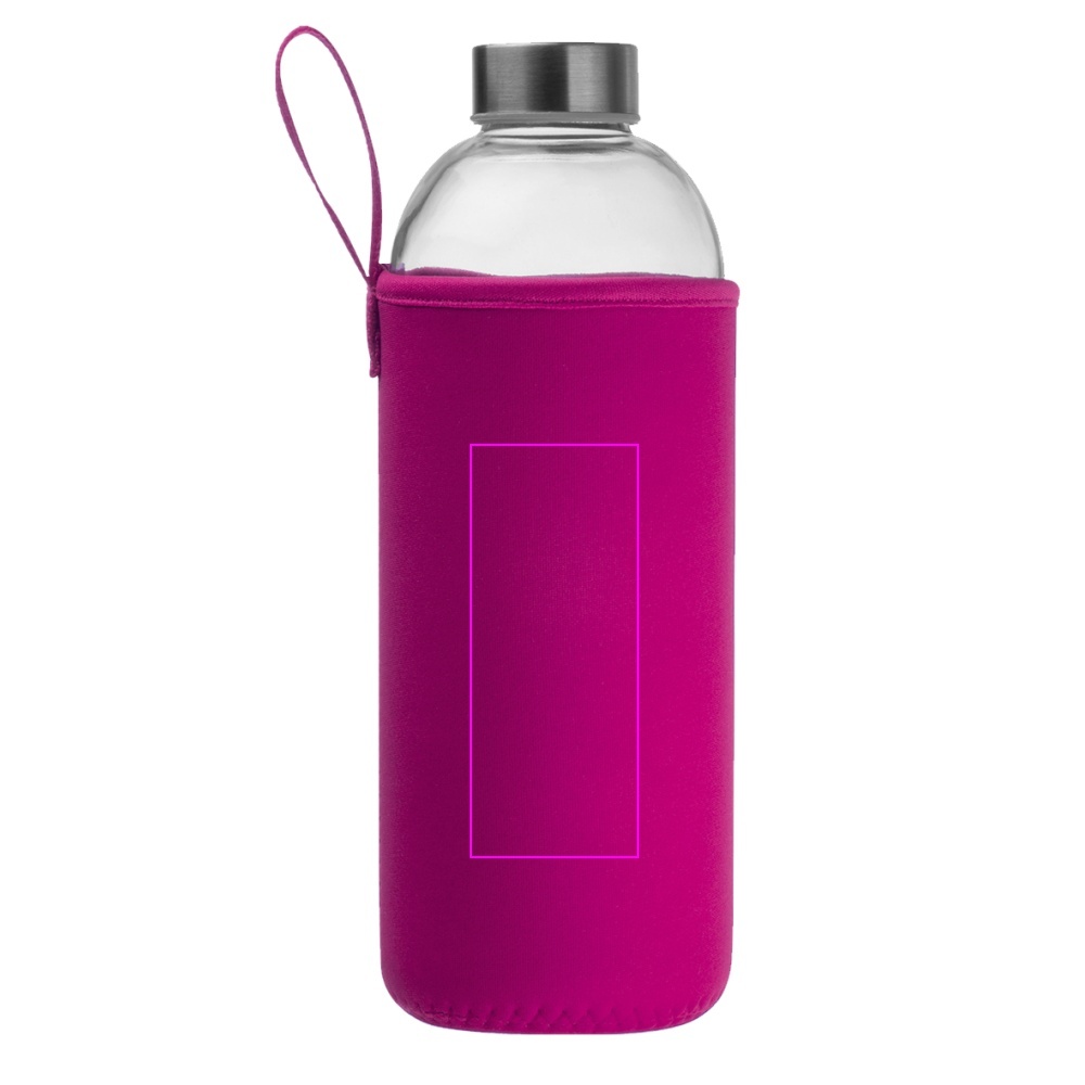 Butelka szklana z pokrowcem 1000 ml JESSICA