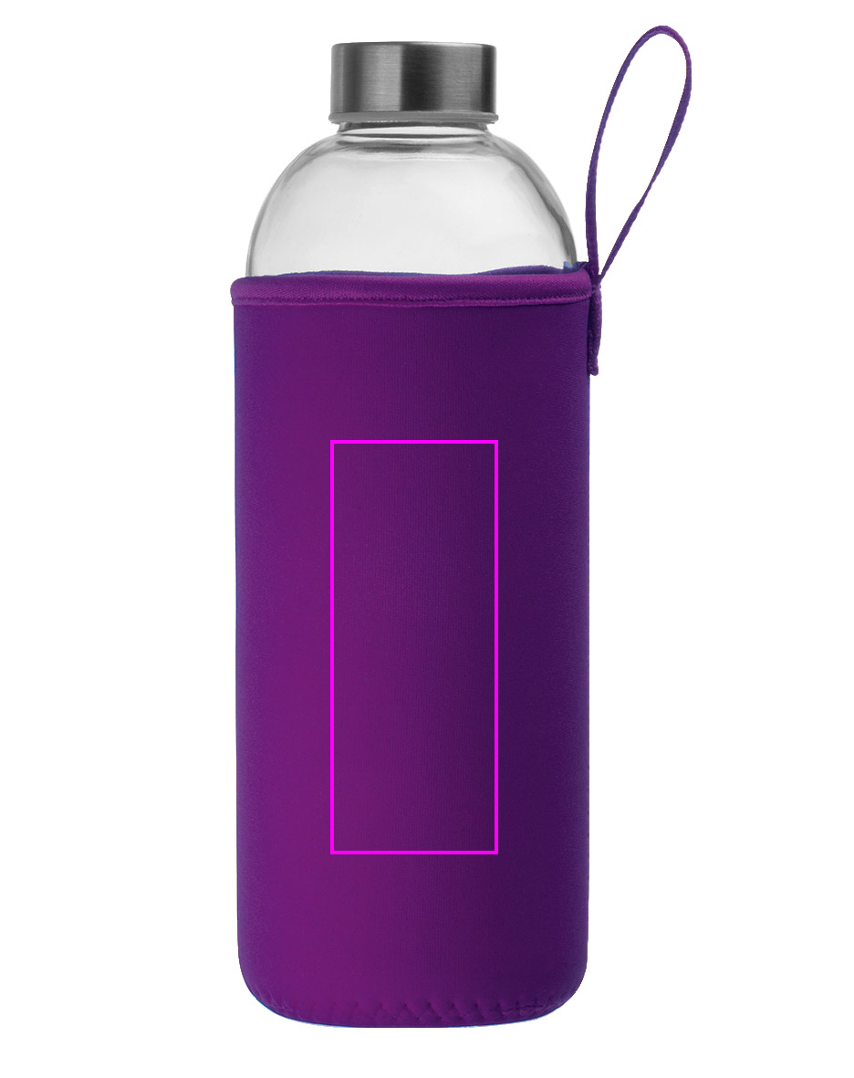 Butelka szklana z pokrowcem 1000 ml JESSICA