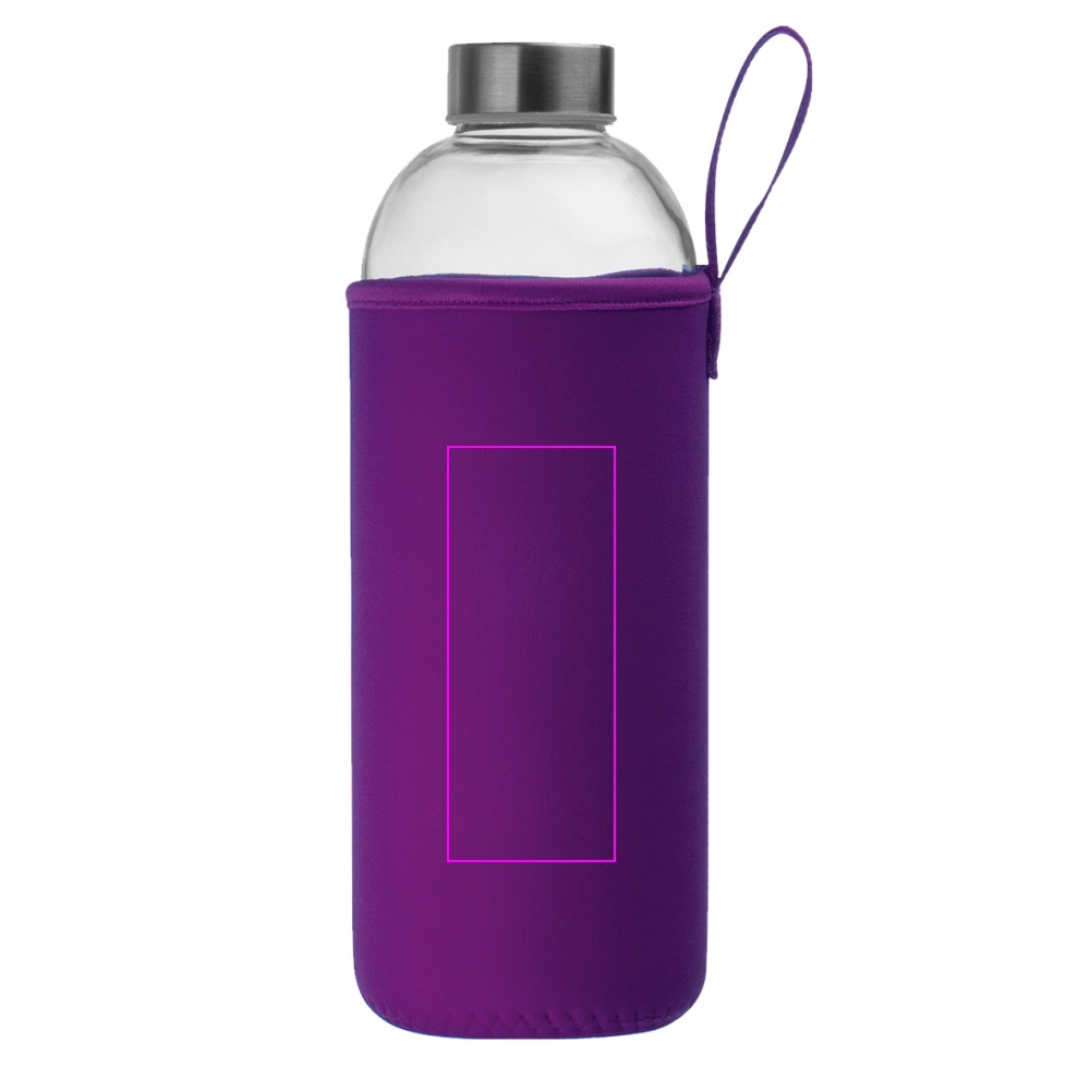Butelka szklana z pokrowcem 1000 ml JESSICA