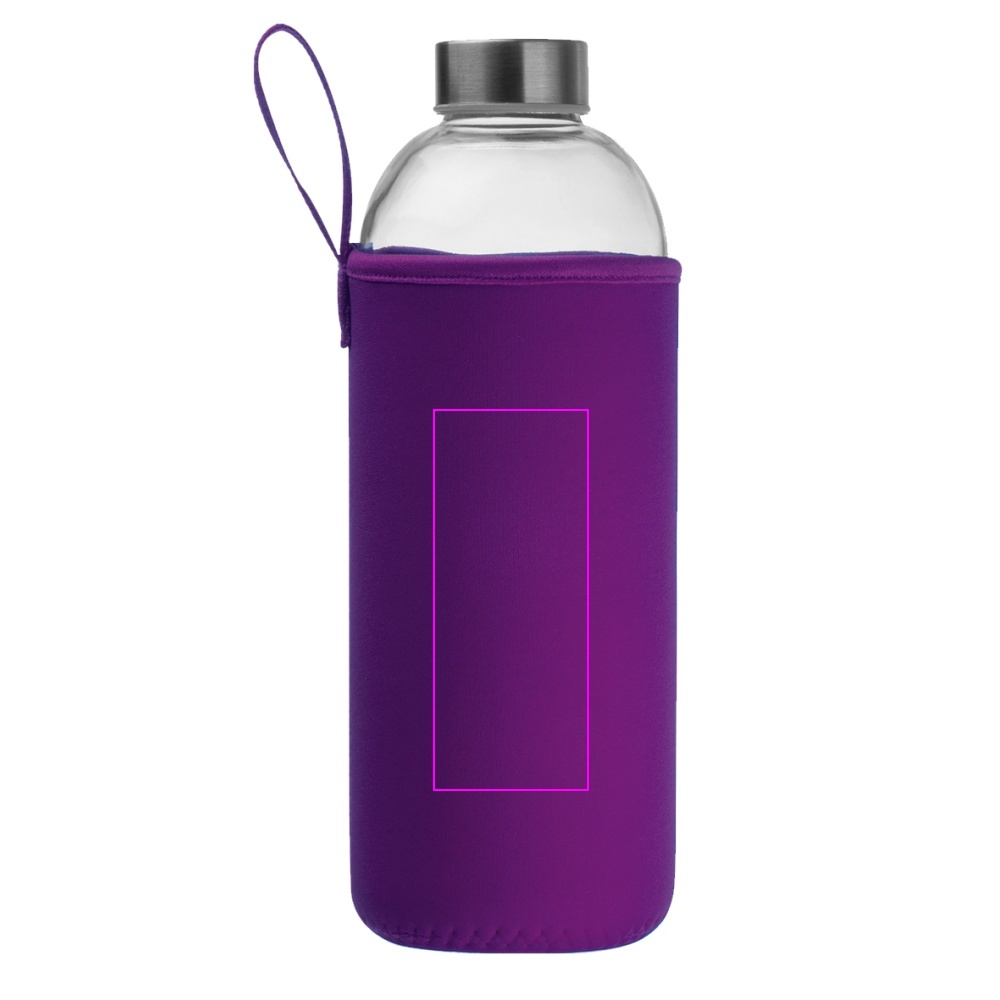 Butelka szklana z pokrowcem 1000 ml JESSICA