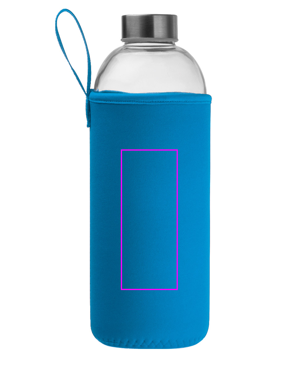 Butelka szklana z pokrowcem 1000 ml JESSICA