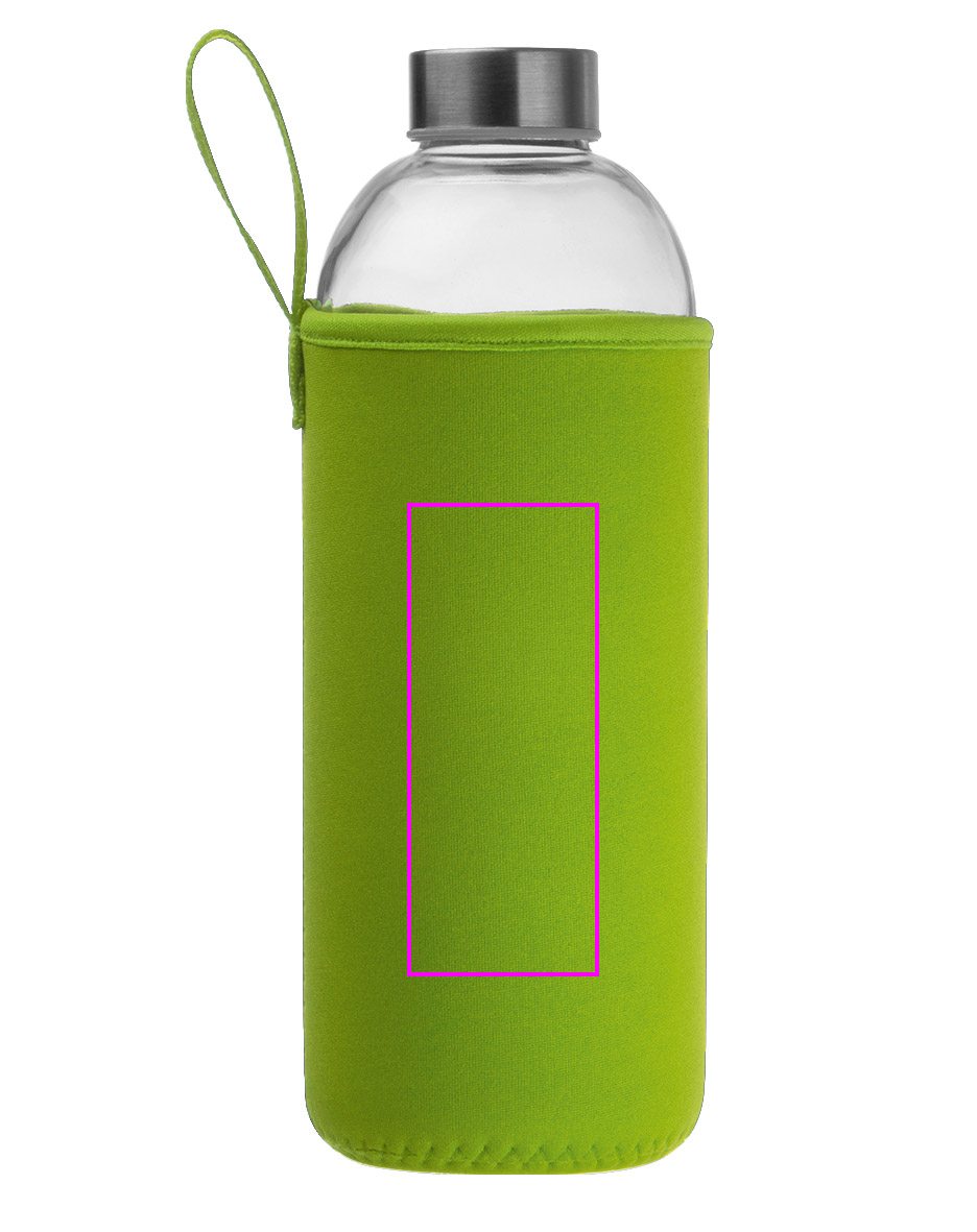 Butelka szklana z pokrowcem 1000 ml JESSICA