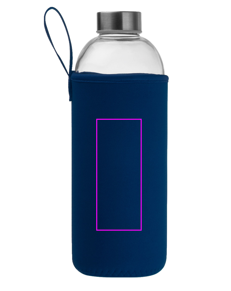 Butelka szklana z pokrowcem 1000 ml JESSICA