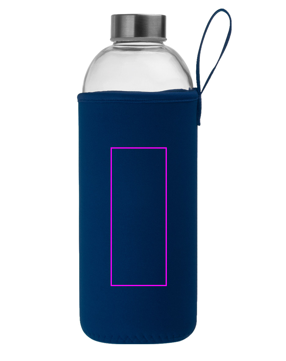 Butelka szklana z pokrowcem 1000 ml JESSICA