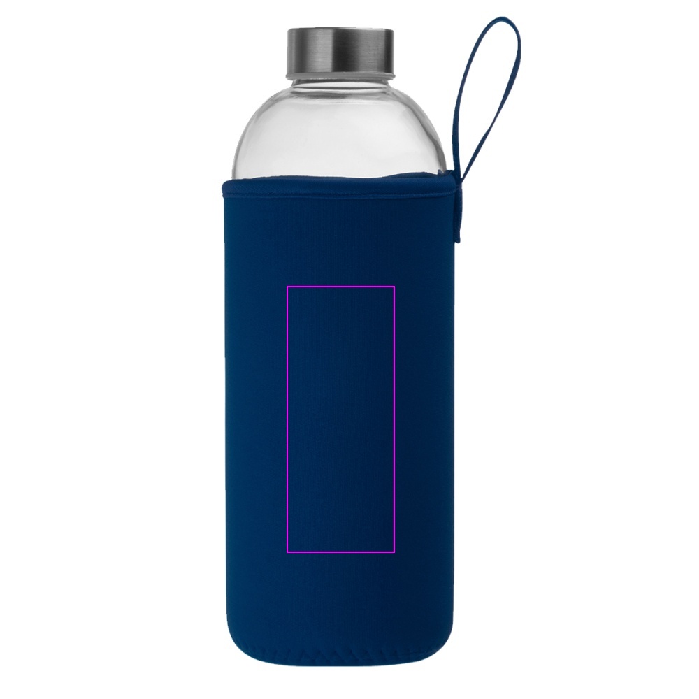 Butelka szklana z pokrowcem 1000 ml JESSICA