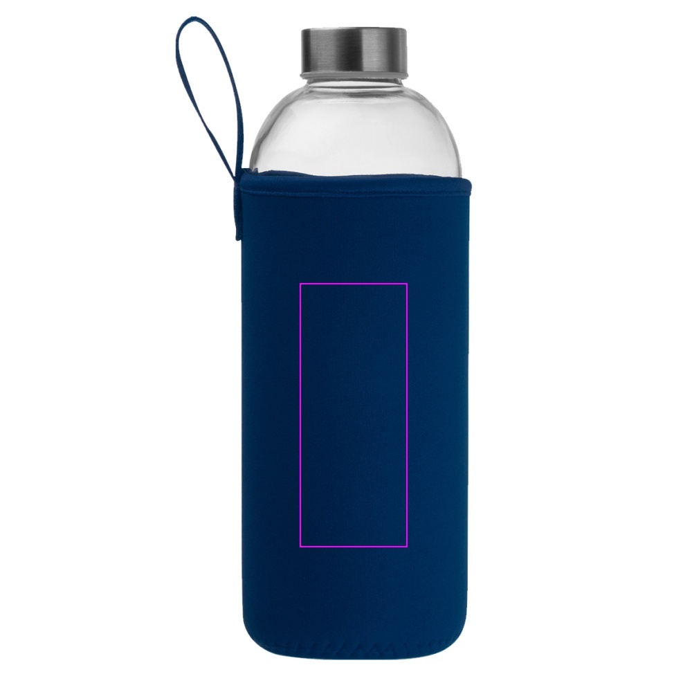 Butelka szklana z pokrowcem 1000 ml JESSICA