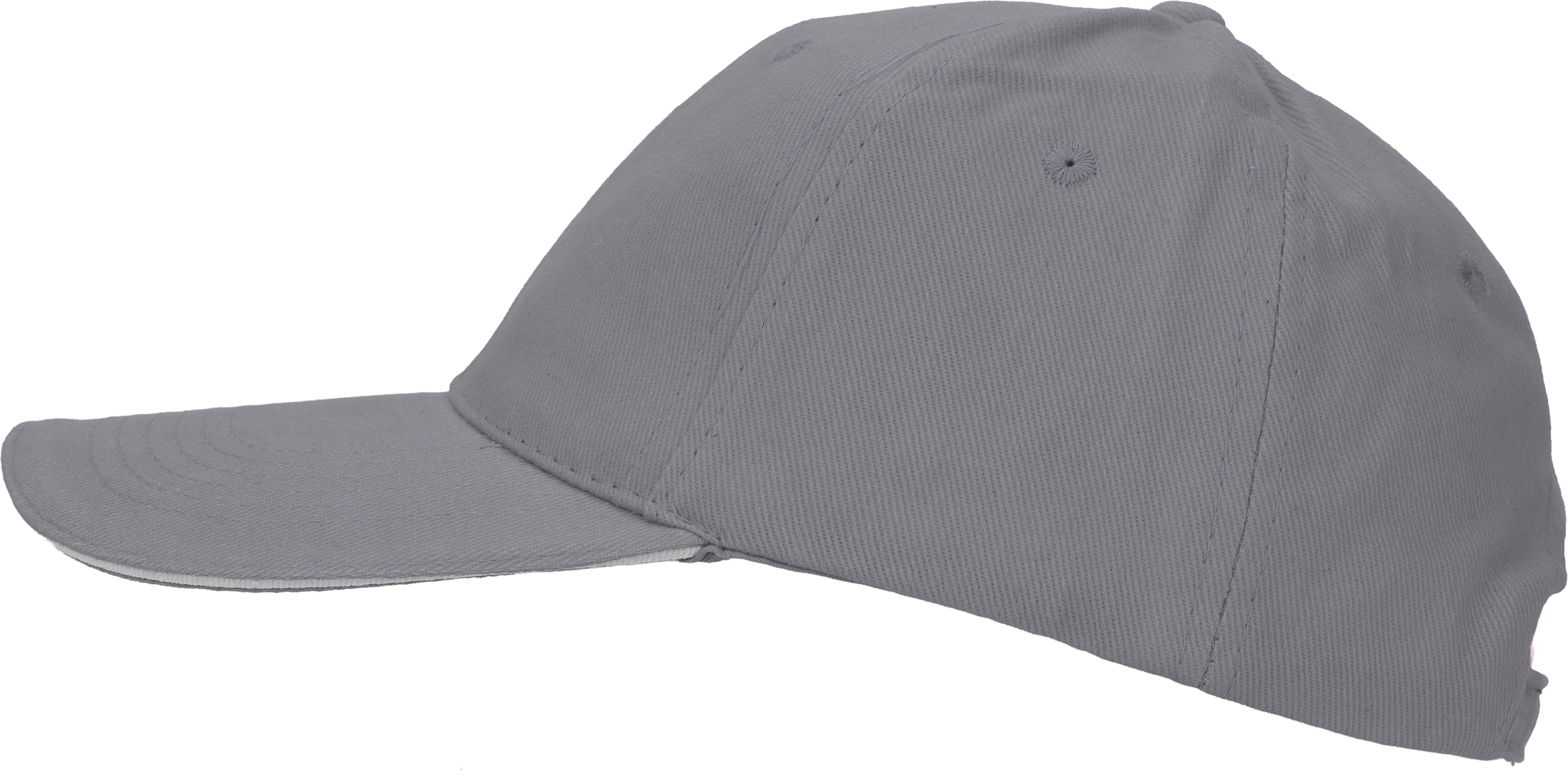 Czapka z daszkiem bawełniana 6 paneli, 260 g/m² CURTIS