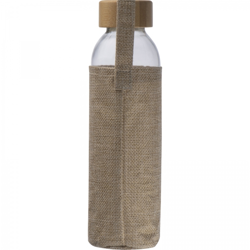 Butelka szklana z pokrowcem 500 ml CARLOTTA