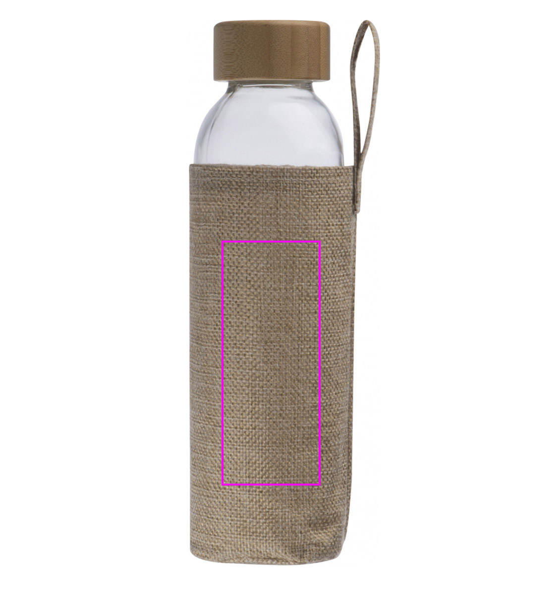 Butelka szklana z pokrowcem 500 ml CARLOTTA