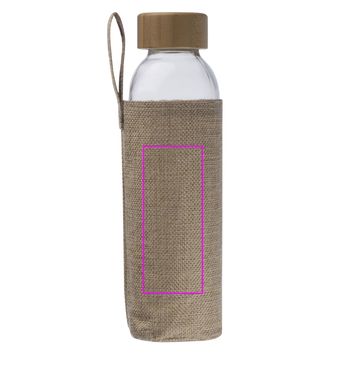 Butelka szklana z pokrowcem 500 ml CARLOTTA