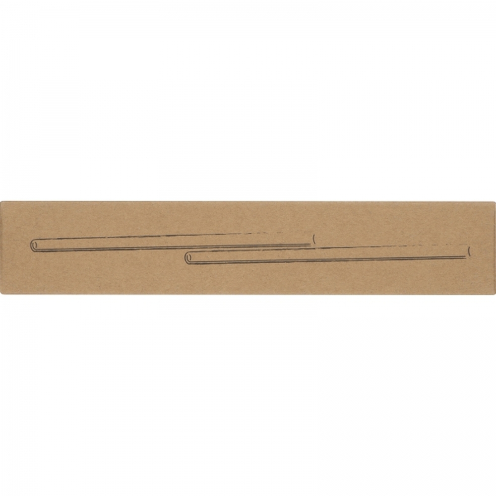 Słomki do napojów szklane 2 szt. 21 cm MARCELINA