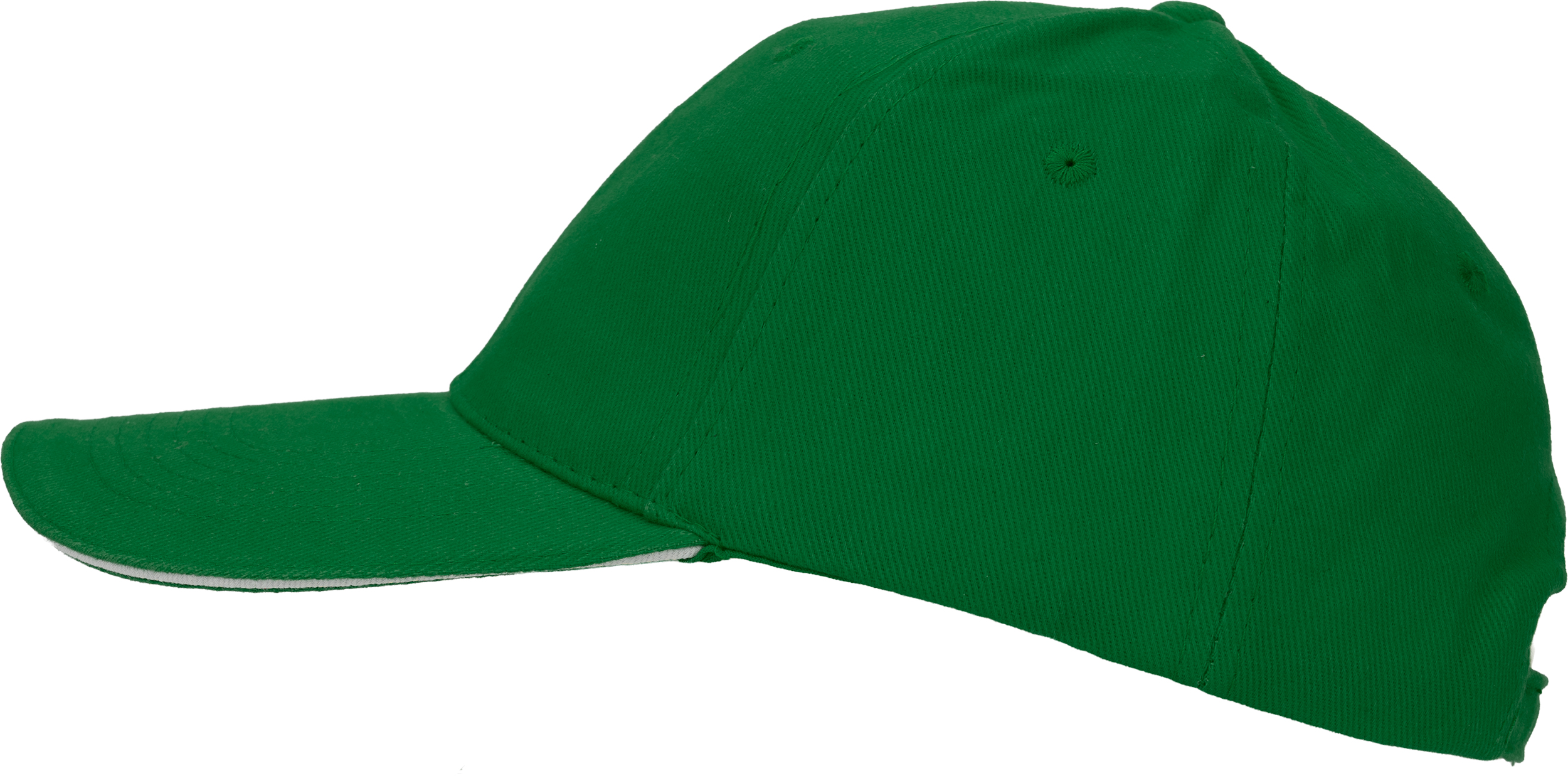 Czapka z daszkiem bawełniana 6 paneli, 260 g/m² CURTIS