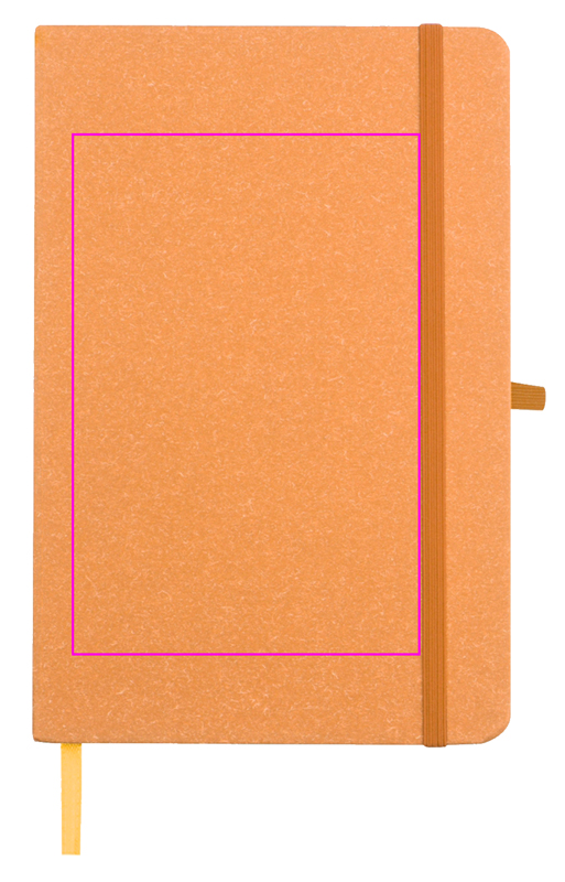 Notatnik A5 w kropki z papieru z recyklingu AGNESE