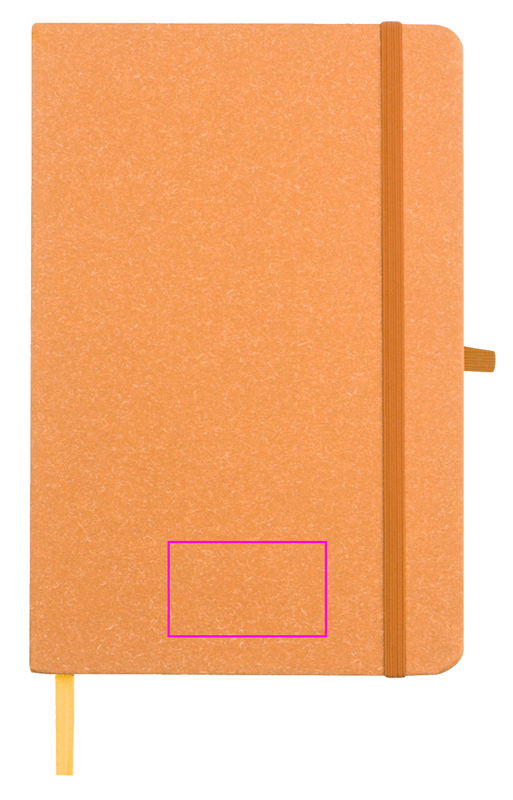 Notatnik A5 w kropki z papieru z recyklingu AGNESE