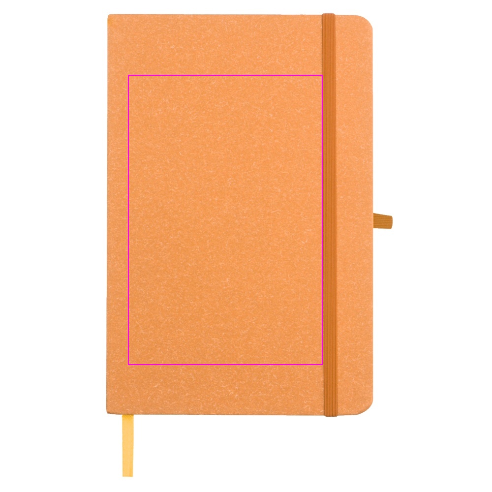 Notatnik A5 w kropki z papieru z recyklingu AGNESE