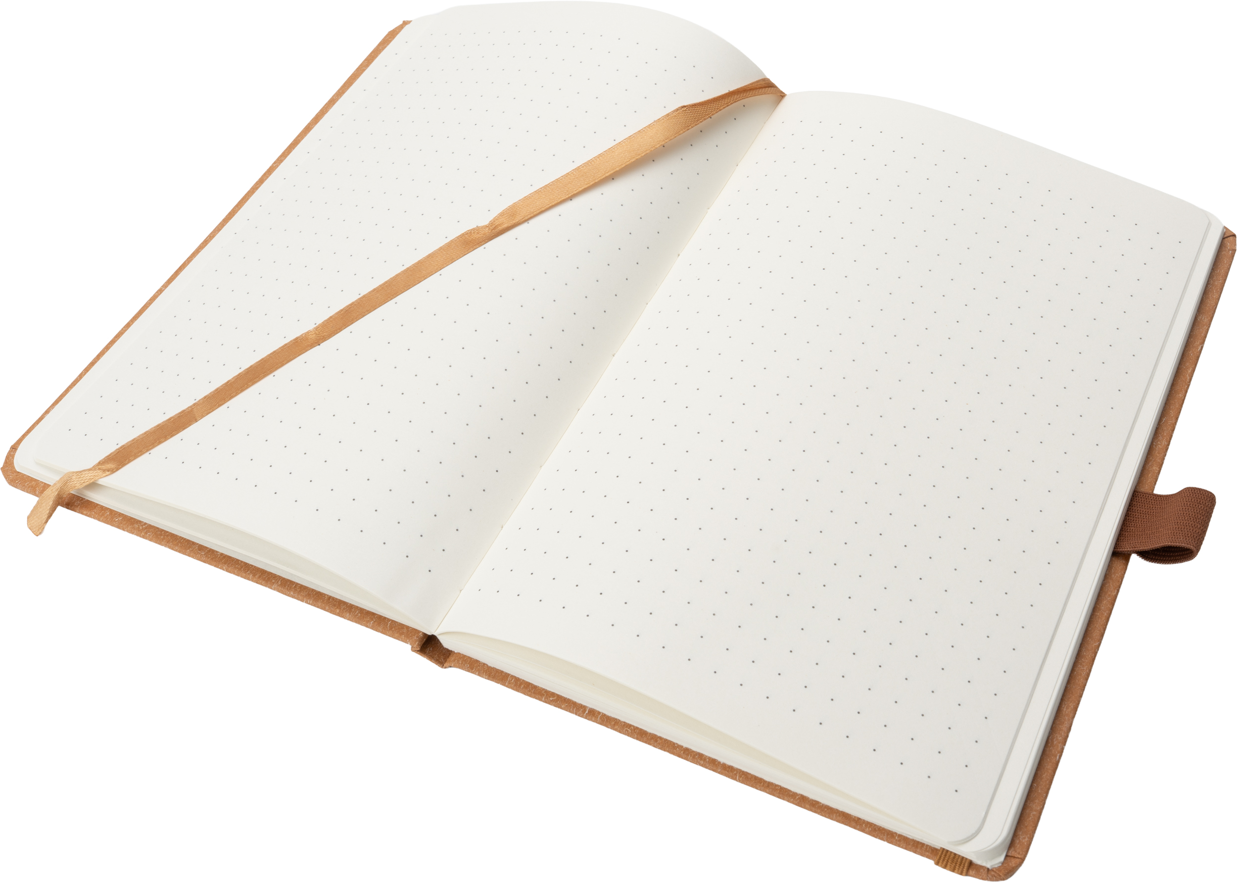 Notatnik A5 w kropki z papieru z recyklingu AGNESE