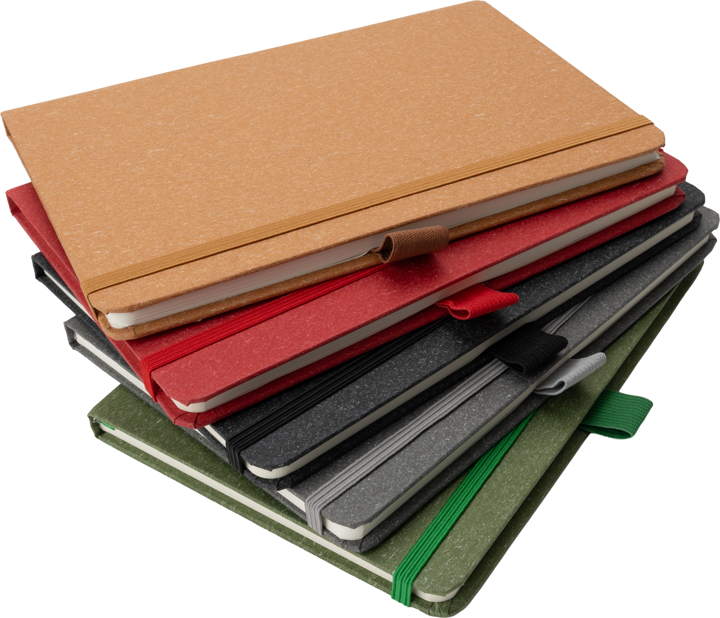 Notatnik A5 w kropki z papieru z recyklingu AGNESE