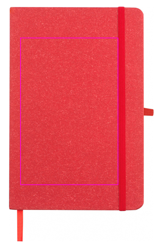 Notatnik A5 w kropki z papieru z recyklingu AGNESE