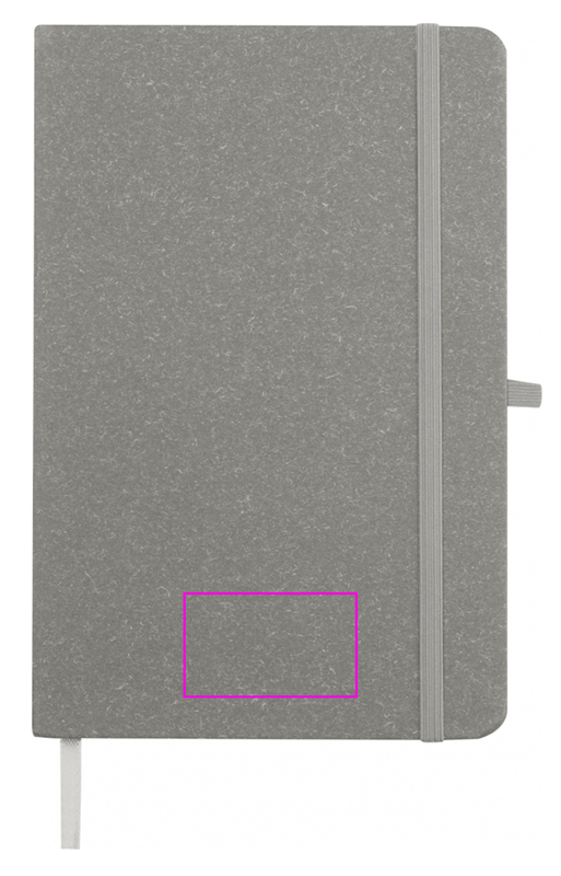 Notatnik A5 w kropki z papieru z recyklingu AGNESE