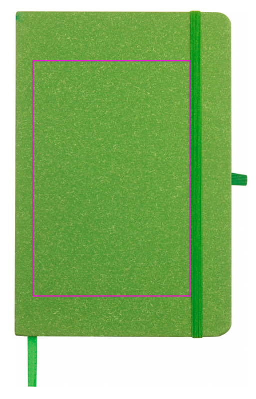 Notatnik A5 w kropki z papieru z recyklingu AGNESE