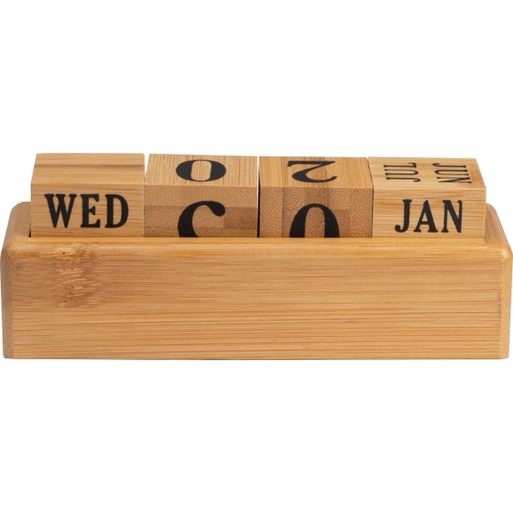 Kalendarz wieczny bambusowy ANNABELLE