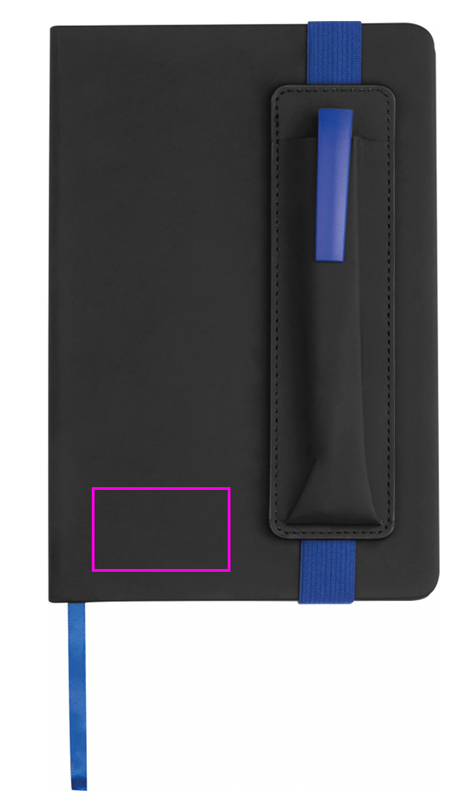 Notatnik A5 w linie z długopisem CARSON