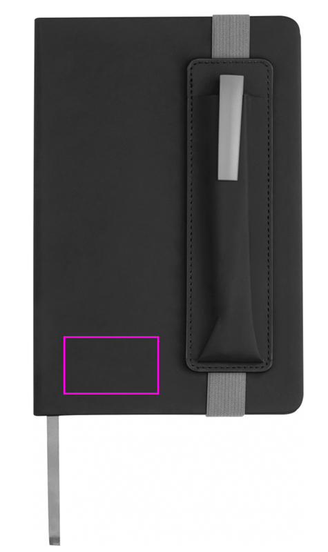 Notatnik A5 w linie z długopisem CARSON