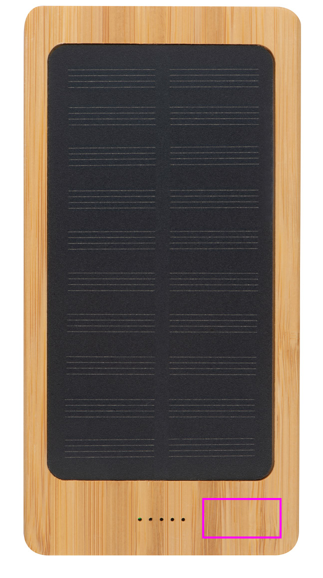 Power bank 8000 mAh solarny VALENTINA