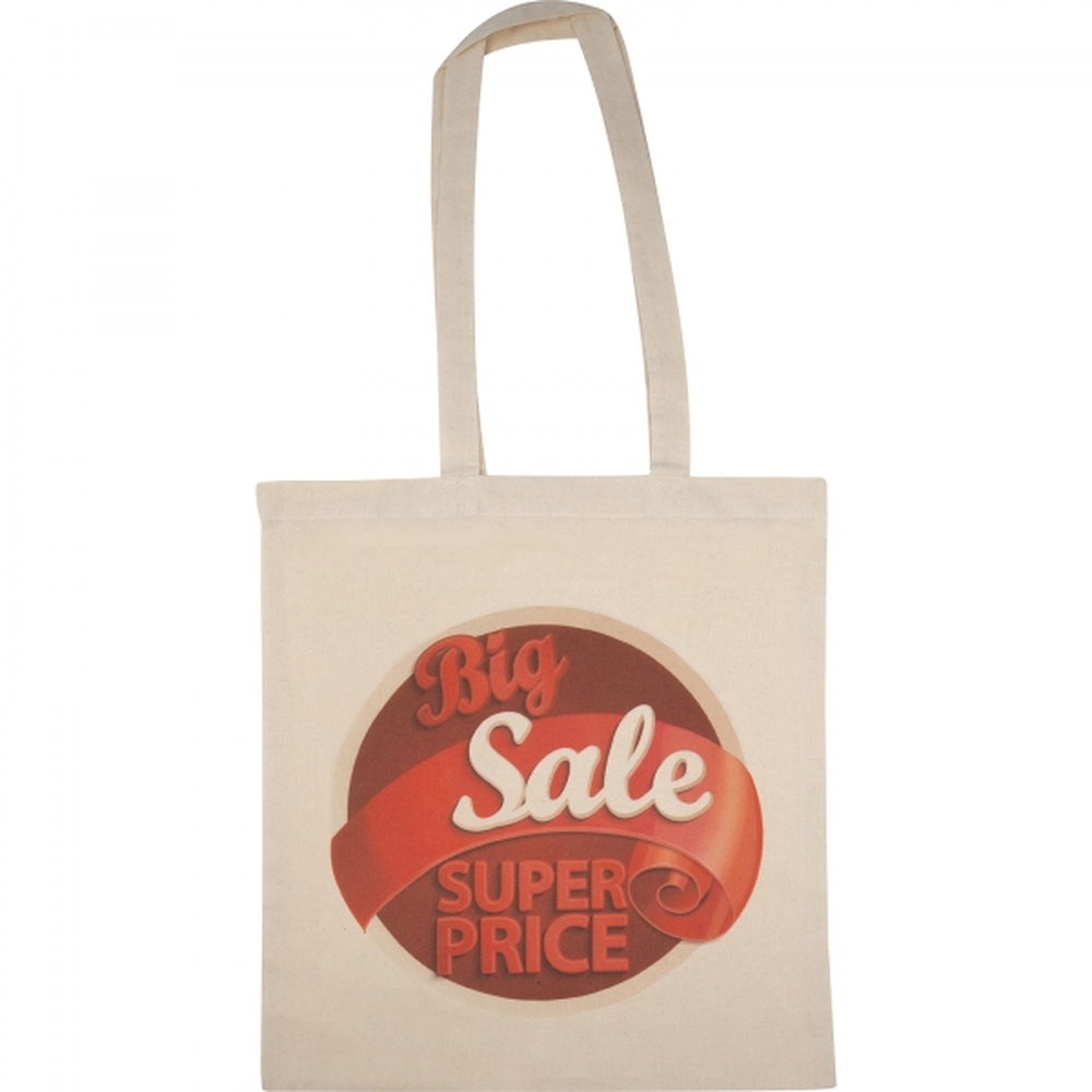 Torba bawełniana z długimi uszami 140 g/m2 GIOVANNI