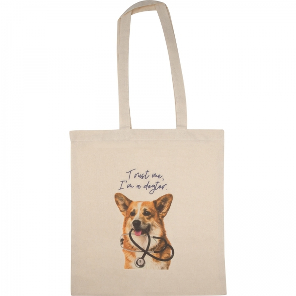 Torba bawełniana z długimi uszami 140 g/m2 GIOVANNI