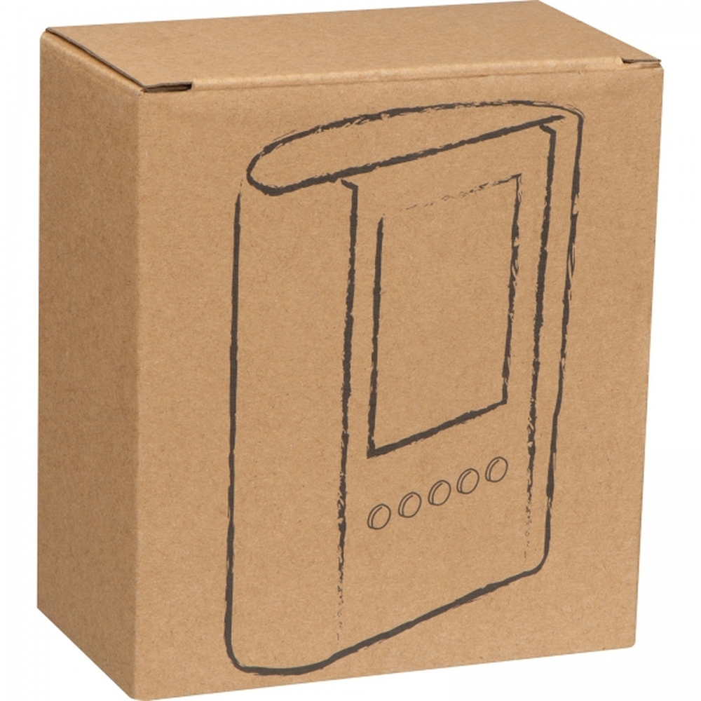 Stojak biurkowy z zegarem STEFANO