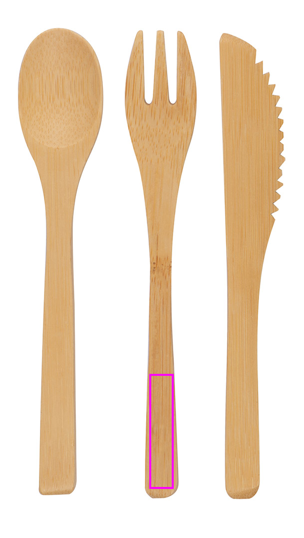 Zestaw sztućców bambusowych GREGOR