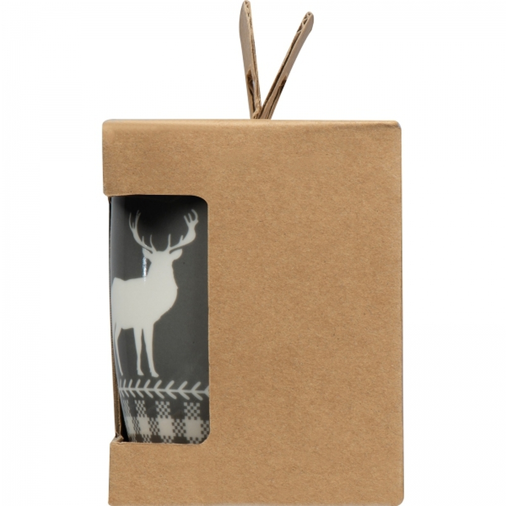 Zestaw 2 świątecznych kubków porcelanowych 300 ml ARMIN