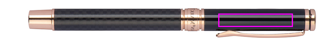 Zestaw piśmienny długopis i pióro wieczne Mark Twain JAN