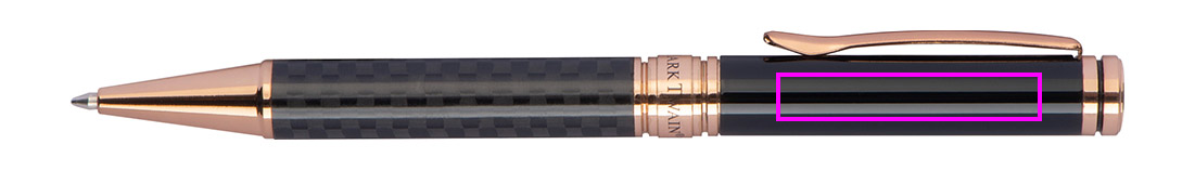 Zestaw piśmienny długopis i pióro wieczne Mark Twain JAN