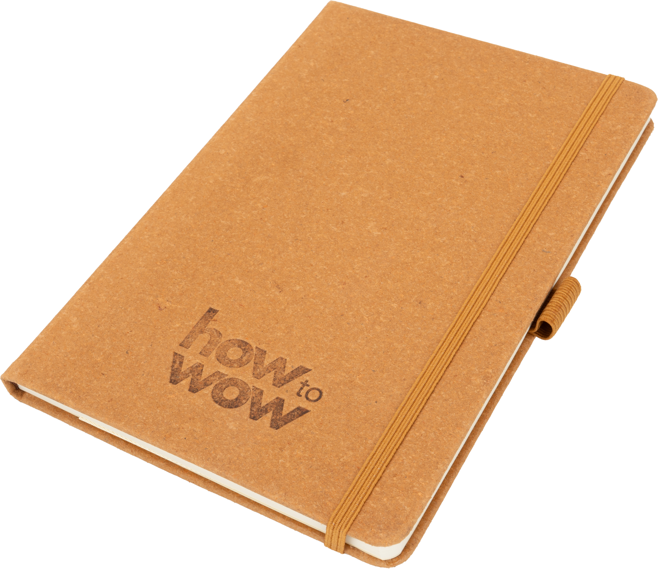 Notatnik A5 w linie ze skóry z recyklingu TRACY