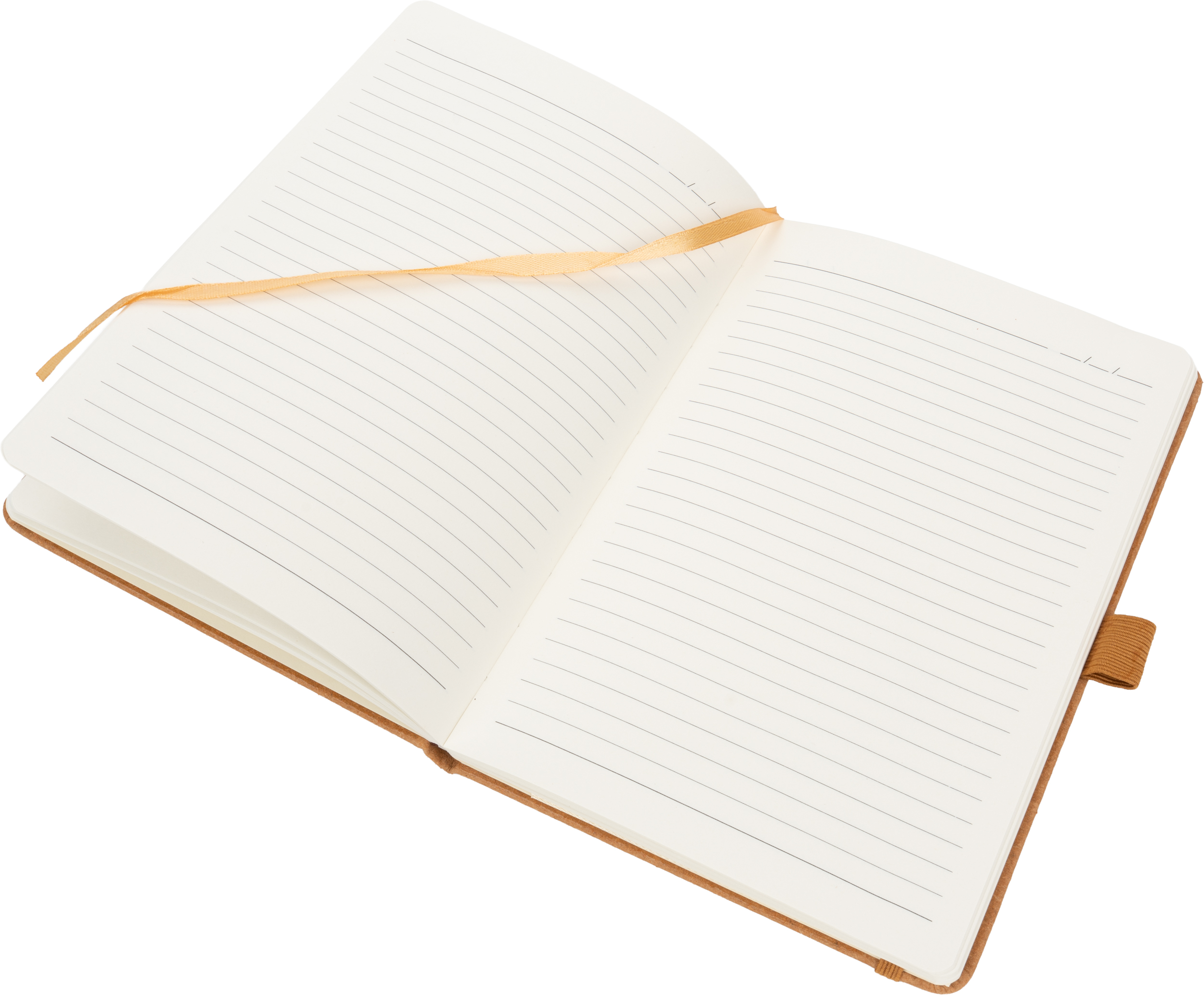 Notatnik A5 w linie ze skóry z recyklingu TRACY