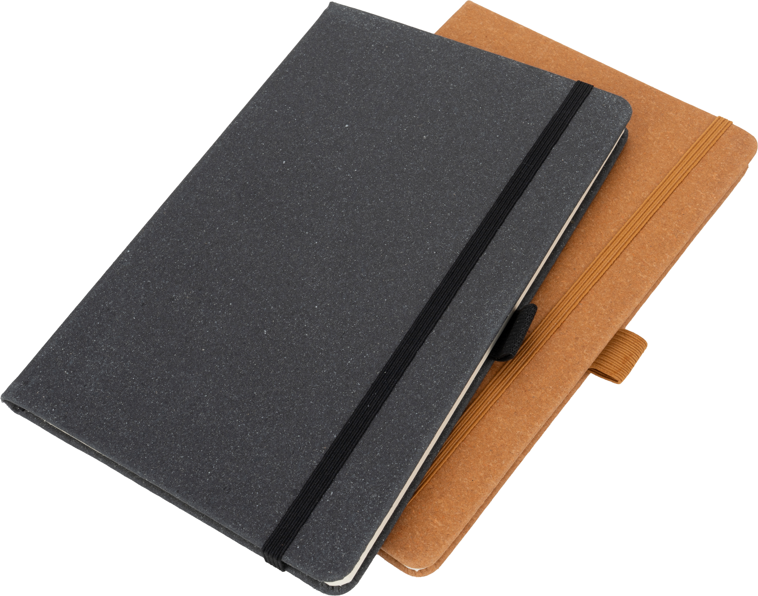 Notatnik A5 w linie ze skóry z recyklingu TRACY