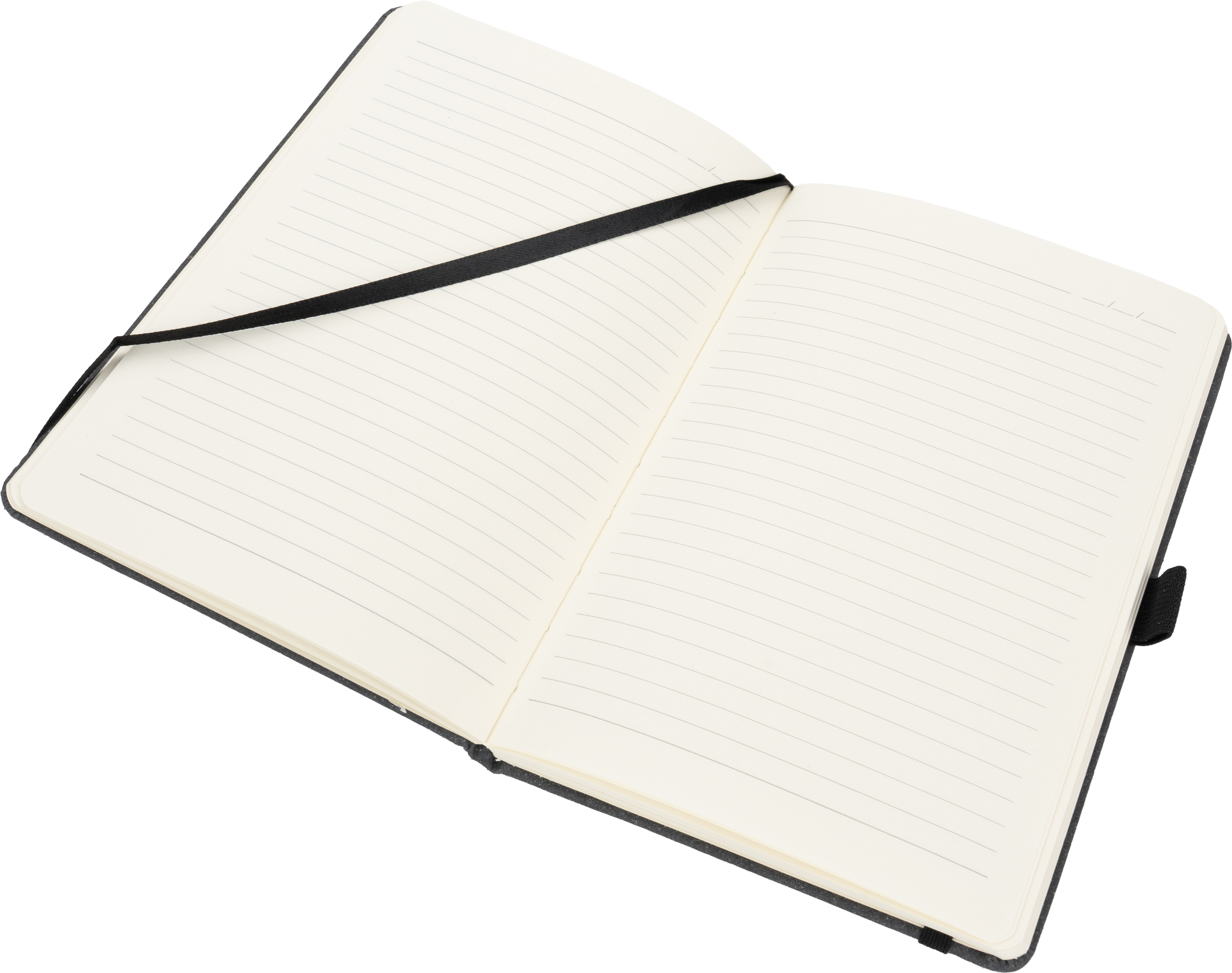 Notatnik A5 w linie ze skóry z recyklingu TRACY