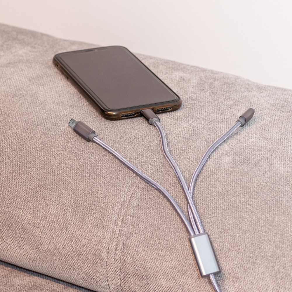 Kabel 3w1 do ładowania długi 120 cm WINCENTY