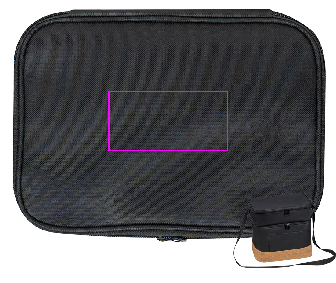 Torba termiczna RPET na 6 puszek 500 ml WOLFGANG