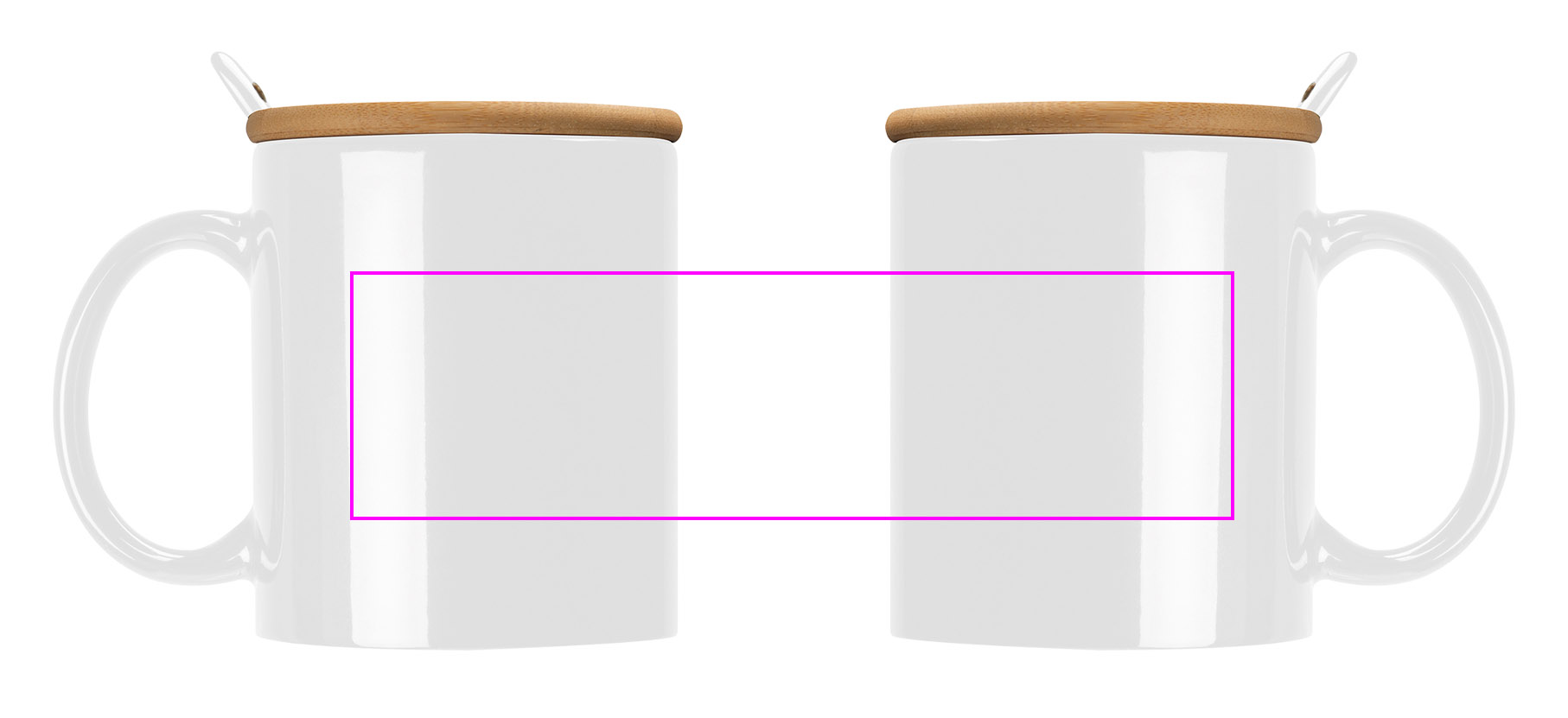 Kubek ceramiczny z łyżeczką 300 ml LOTHAR