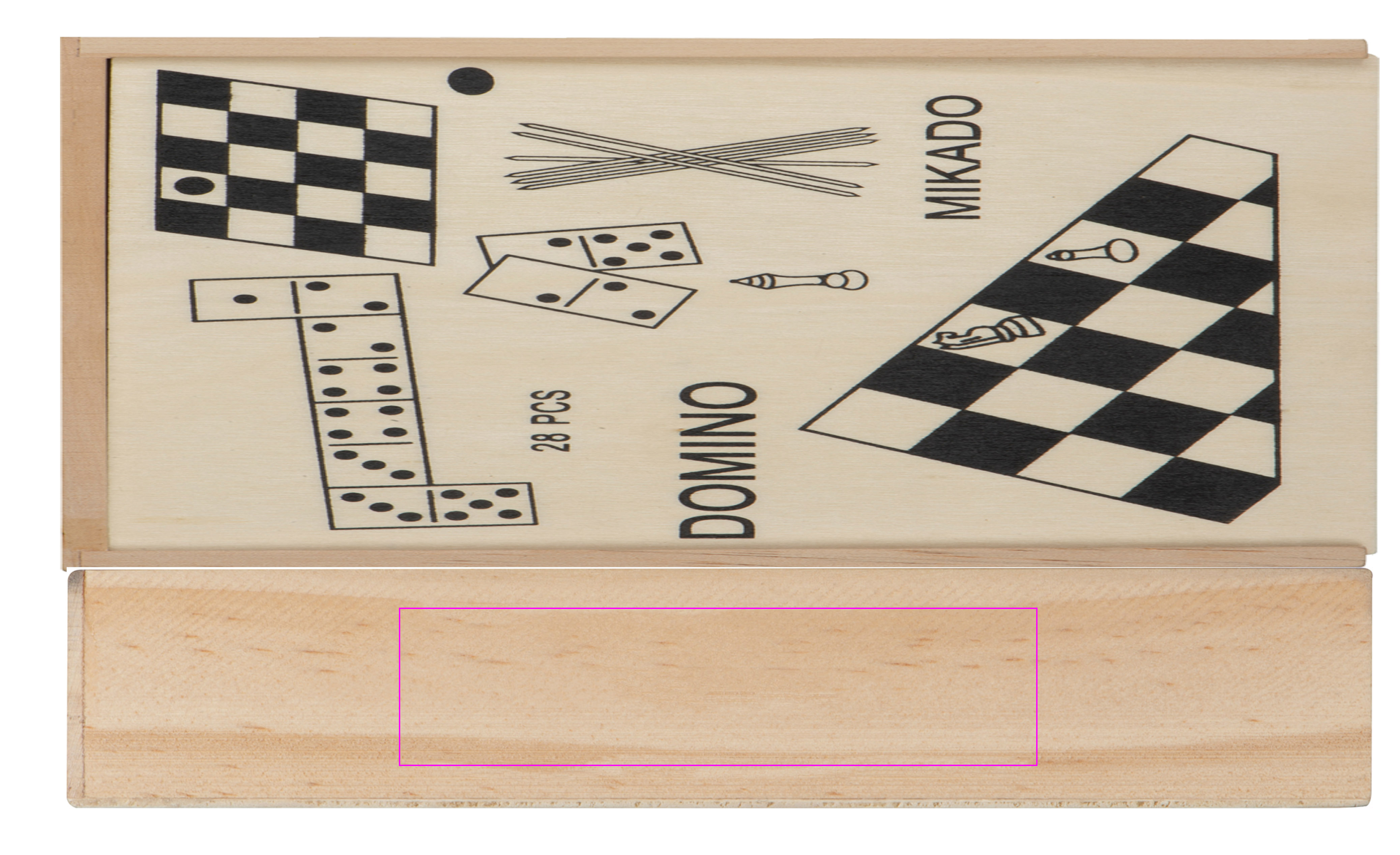 Gry szachy, warcaby, mikado, domino WINIFRED