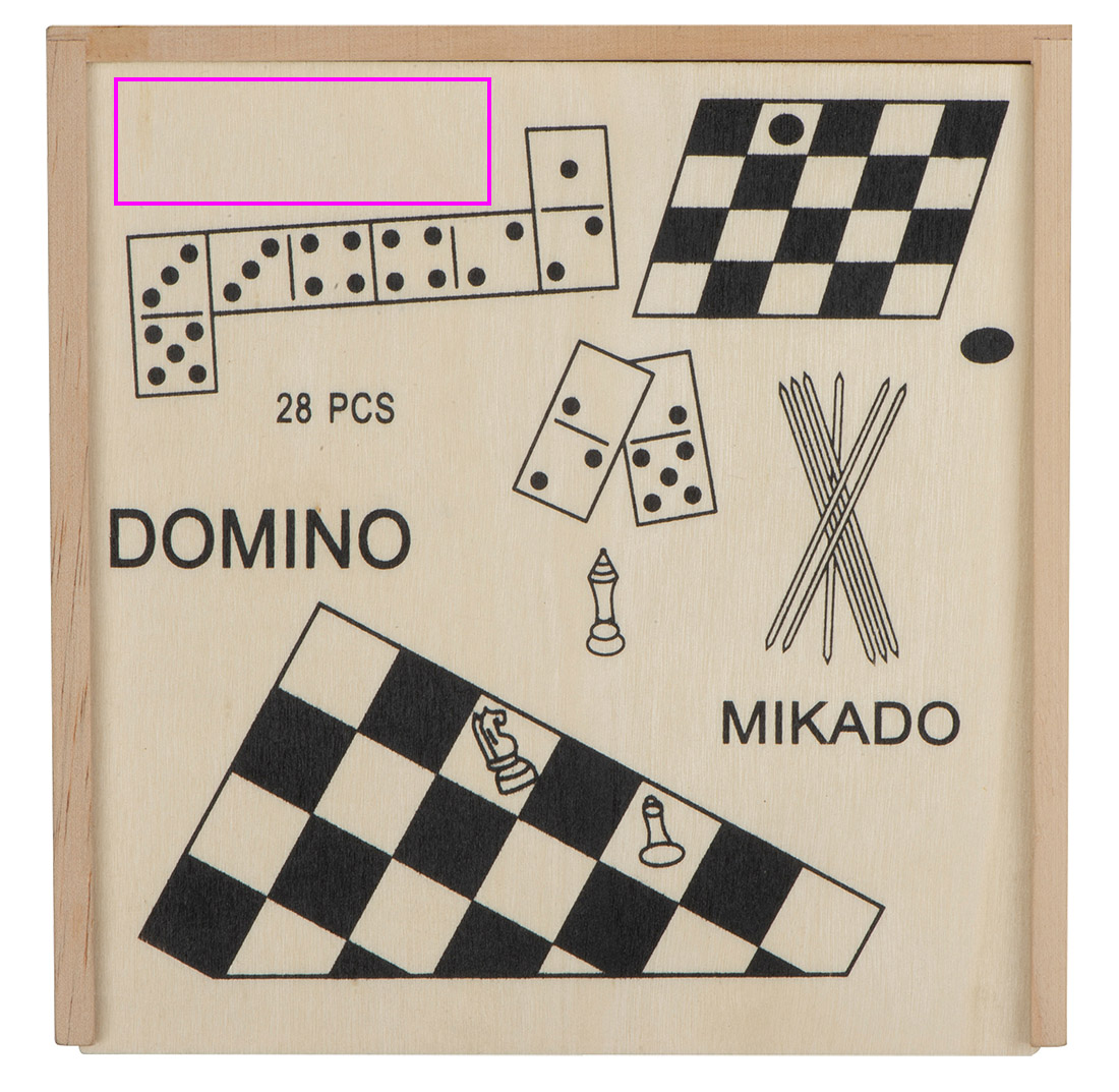 Gry szachy, warcaby, mikado, domino WINIFRED