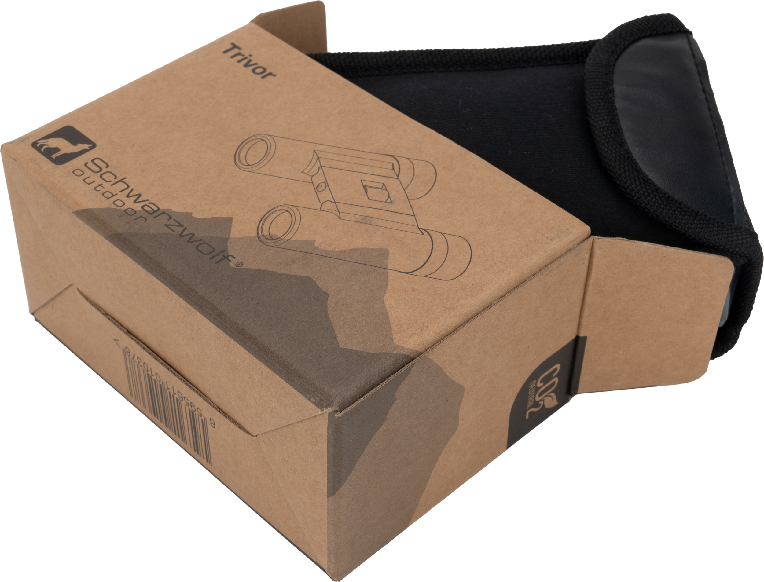 Lornetka TRIVOR Schwarzwolf