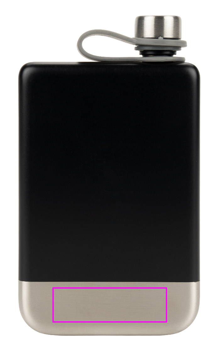 Zestaw piersiówka 266 ml, kieliszki 30 ml i lejek TAHAT Schwarzwolf