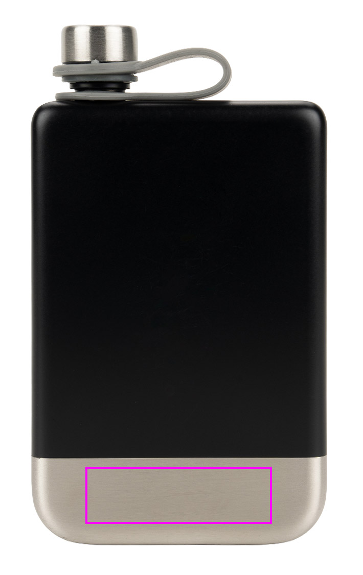 Zestaw piersiówka 266 ml, kieliszki 30 ml i lejek TAHAT Schwarzwolf