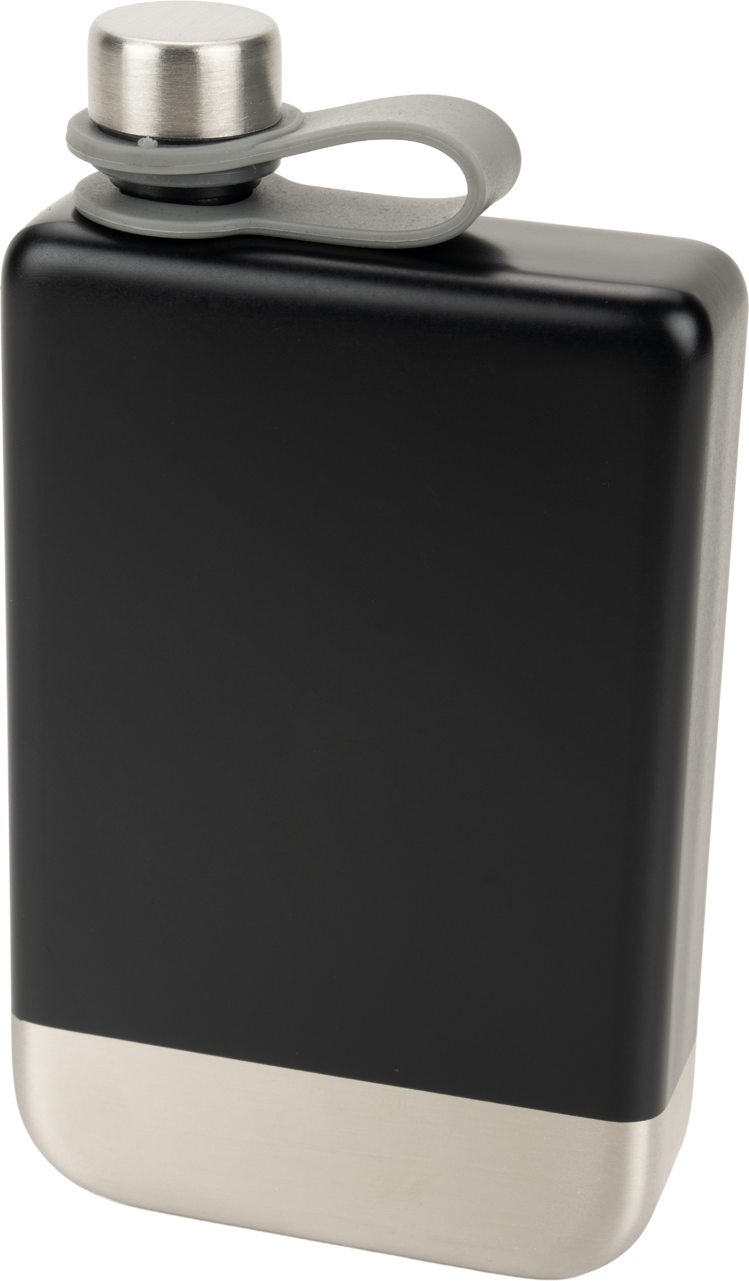 Zestaw piersiówka 266 ml, kieliszki 30 ml i lejek TAHAT Schwarzwolf